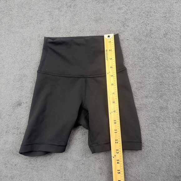 Lululemon Wunder Train Biker High-Rise Shorts 7'' Black Size 0 - Picture 4 of 7